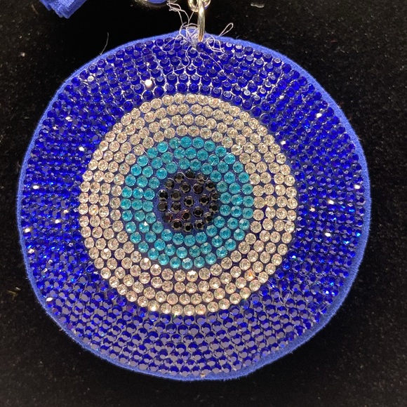 Evil eye bling key purse charm - Picture 6 of 9